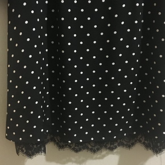 Black & White Polka Dotted Dress - Item#3 - Picture 4 of 5